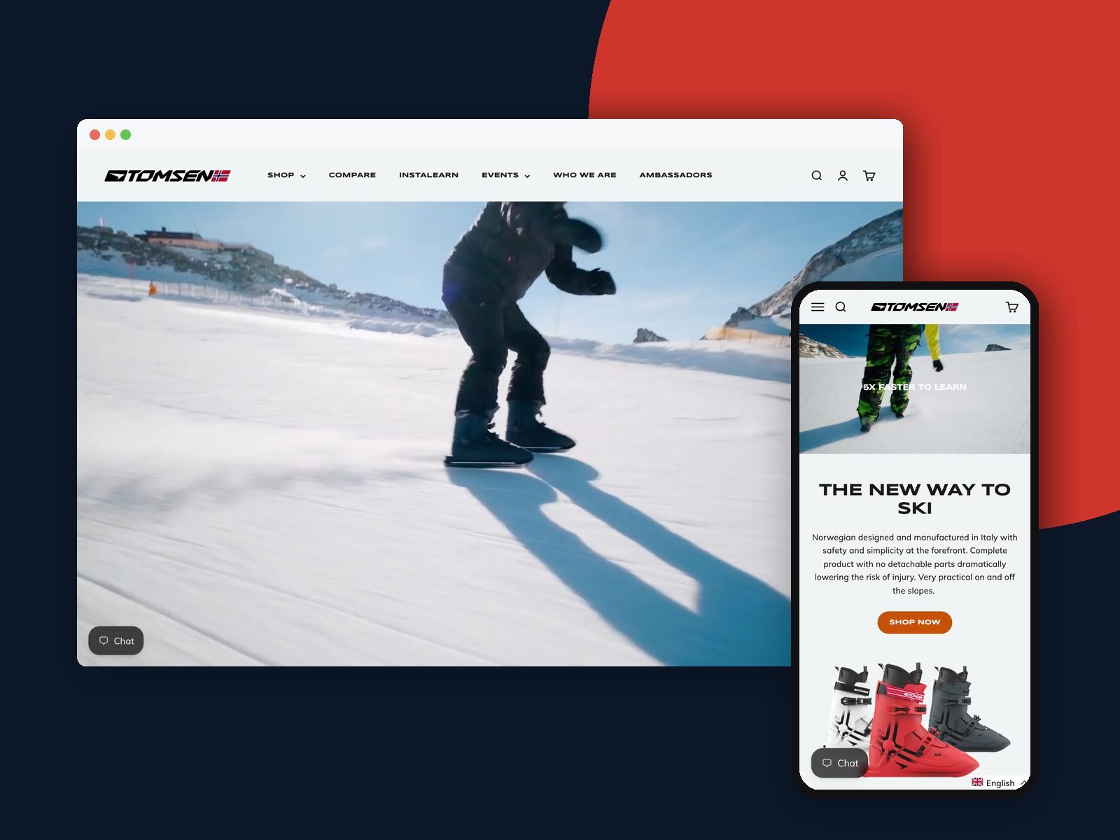 Tomsen Sports - project overview